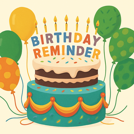 Birthday Reminder App Icon